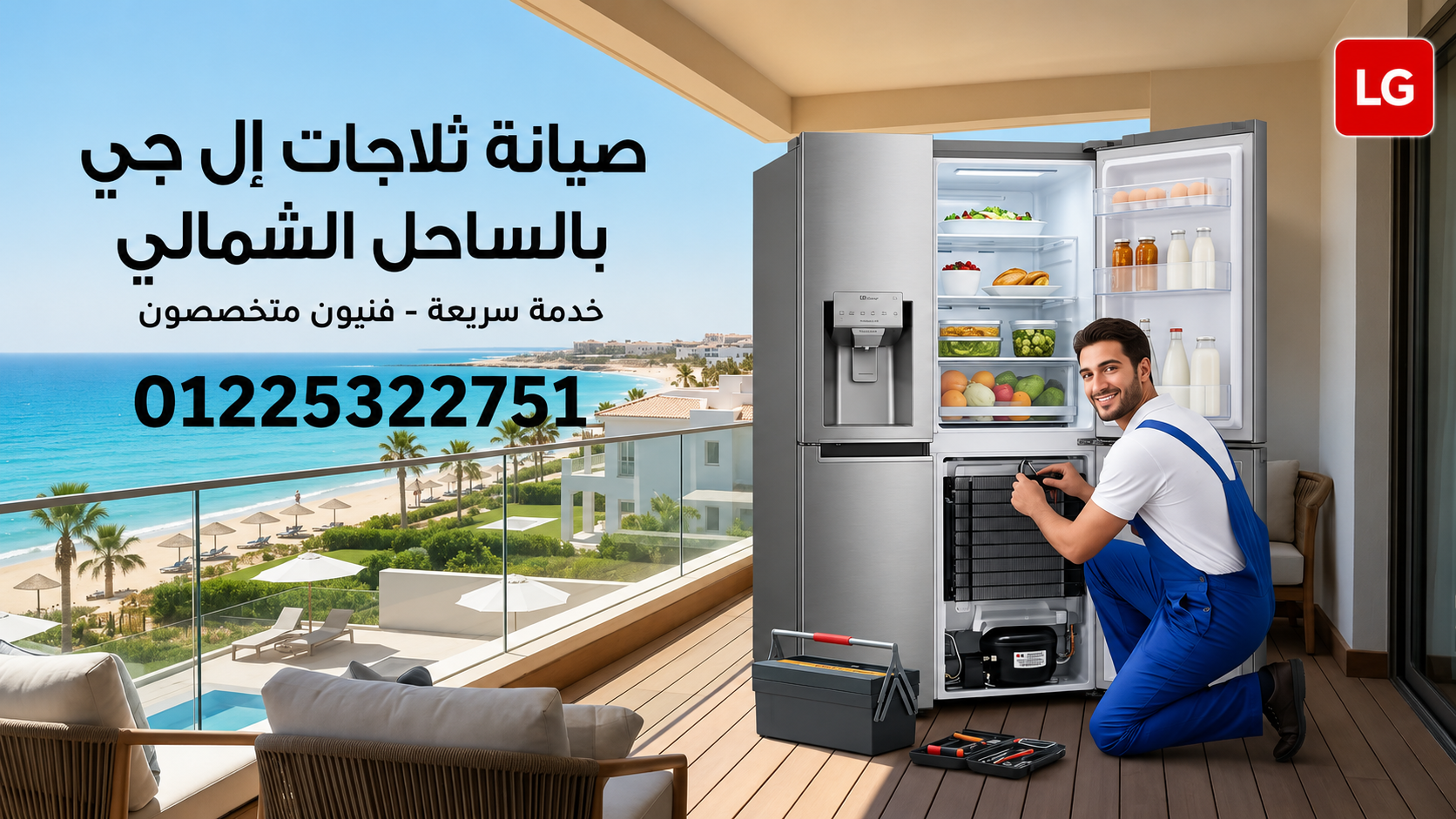 لماذا تختار مركز صيانة ثلاجات ال جي في الساحل الشمالي؟